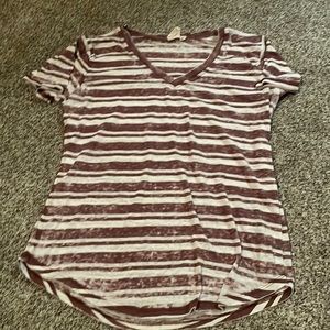 Xl striped top from the buckle